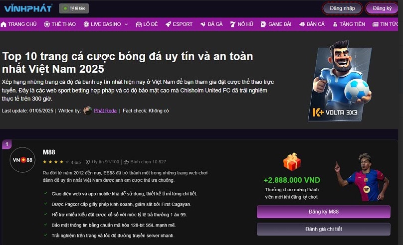 Vĩnh Phát Mobile hé lộ tiêu chí chọn lọc nhà cái – Kubet có nằm trong top?