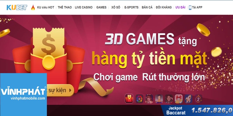 Vĩnh Phát đánh giá Kubet